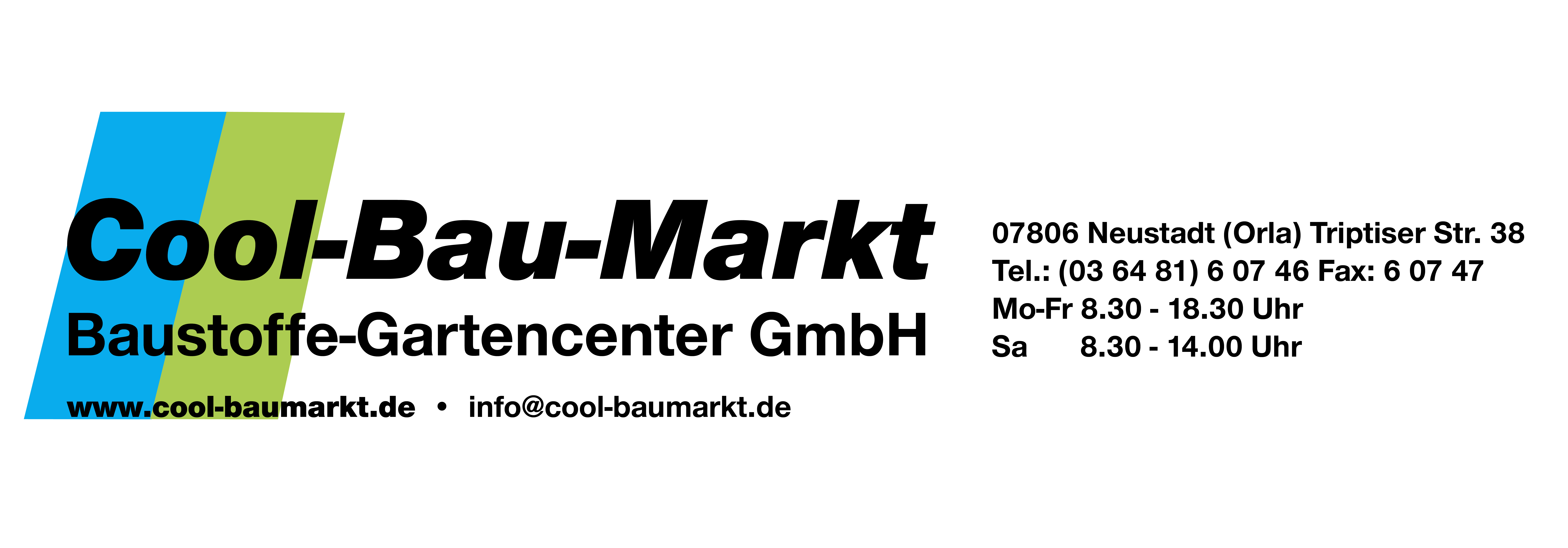 Cool-Baumarkt-Logoeindruck